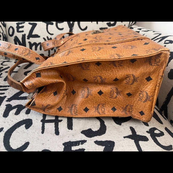 Authentic MCM Tote Zipper Bag - Picture 8 of 13